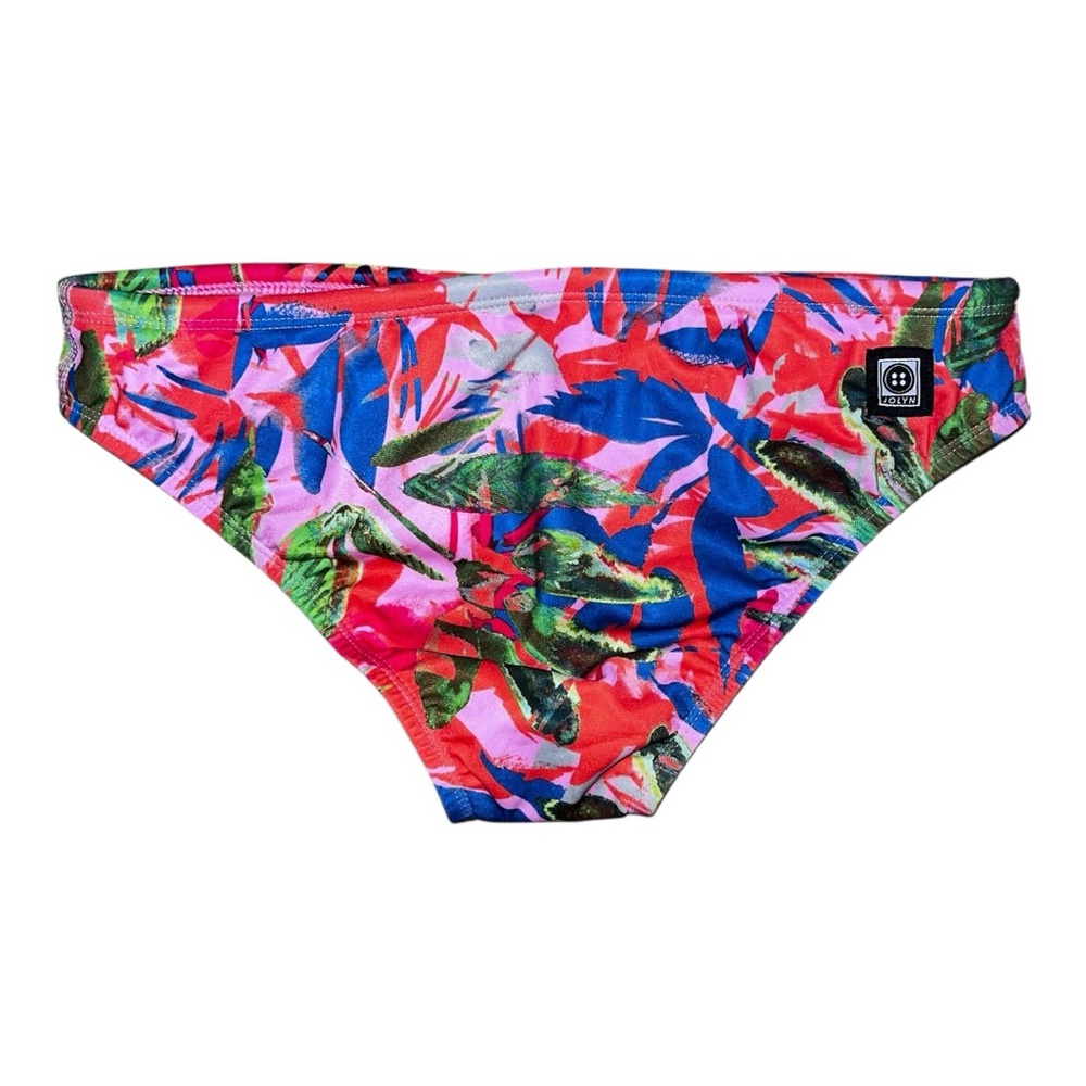 Jolyn Andy Bikini Bottom in Retreat Print Size M - Picture 2 of 5